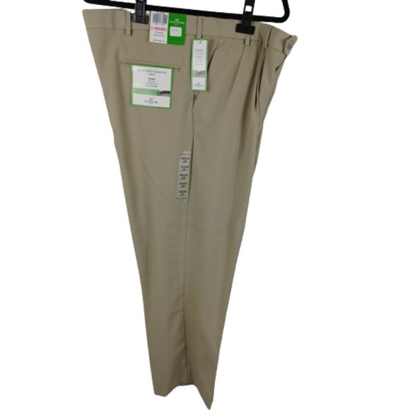 NWT Men's Dockers Tan Relaxed Stretch Fit Golf Pant Slacks Size 40x30 - Picture 6 of 8